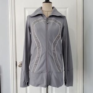 Lululemon Gray Zip Up Jacket